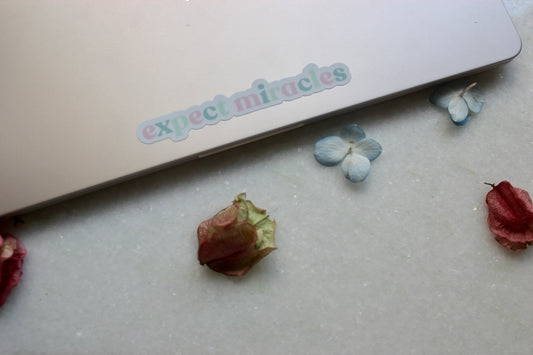 Sticker - Expect Miracles