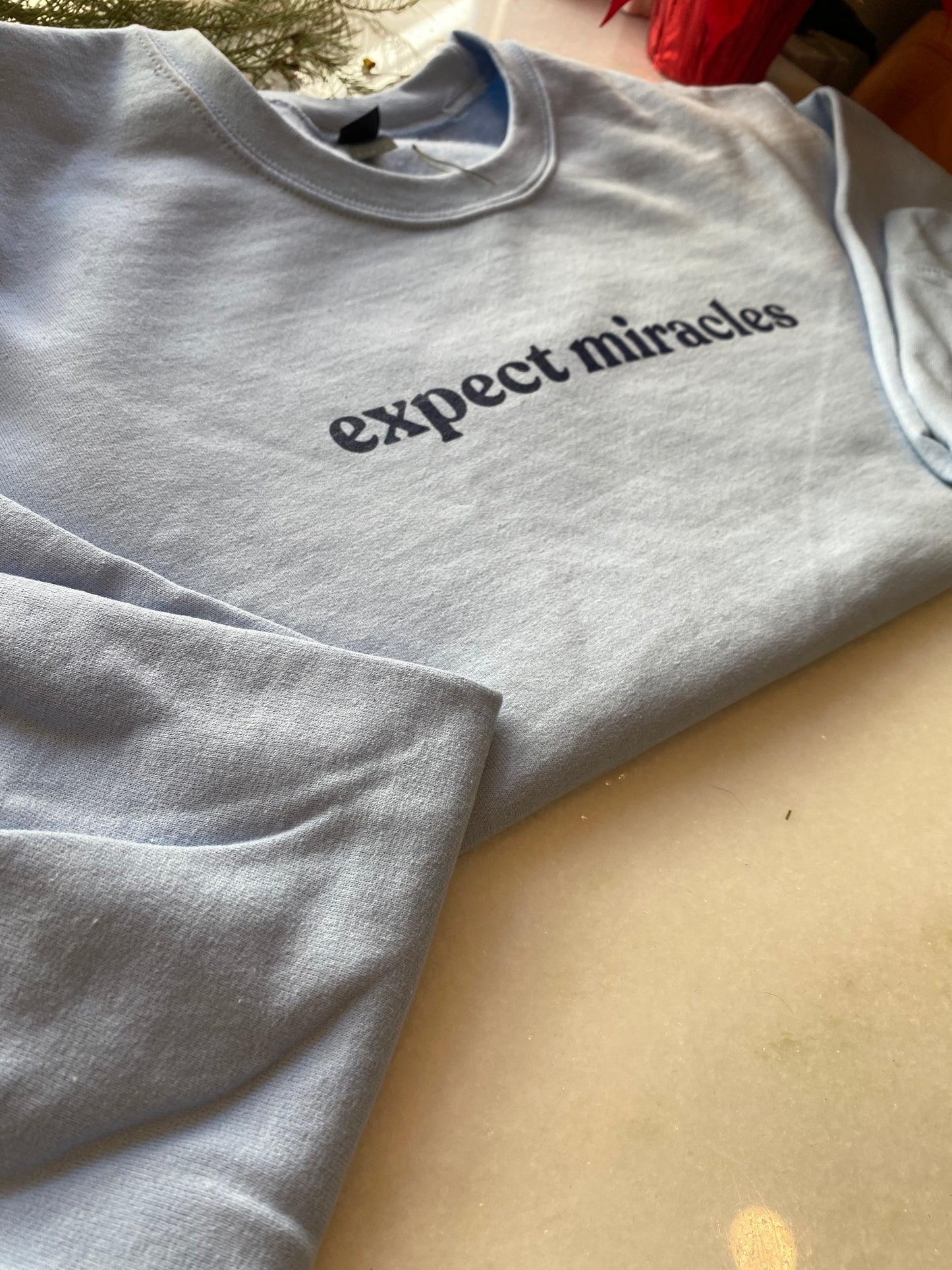 Sweatshirt - expect miracles