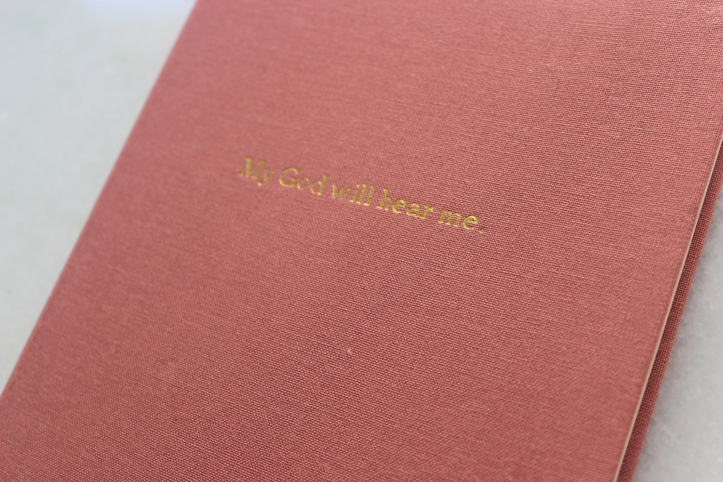 Journal - My God Will Hear Me